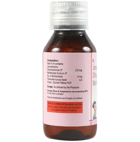 levocet m syrup 60 ml